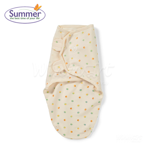 Chăn quấn SwaddleMe cotton hữu cơ Small Dots size S hoặc size M Trang